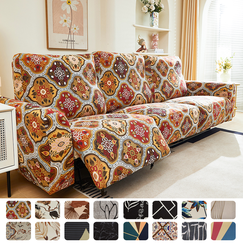 Baby Nursery Chair - 1/2/3 seat Recliner Cover stretch Couch