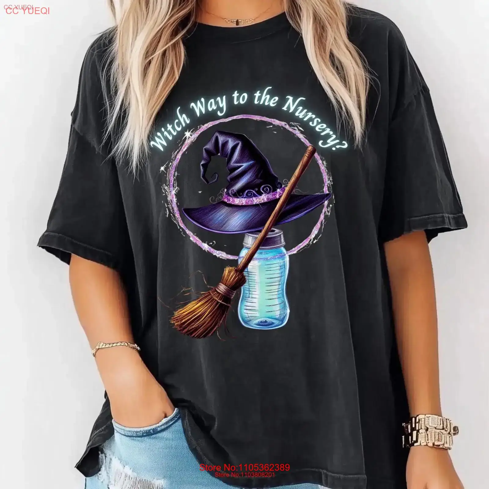 Baby Nursery Vintage - Witch Way To The Nursery T