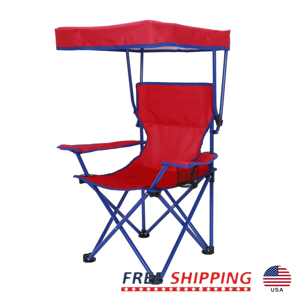 Baby Nursery Chair - Kids Canopy Camp Chair Safety Lock