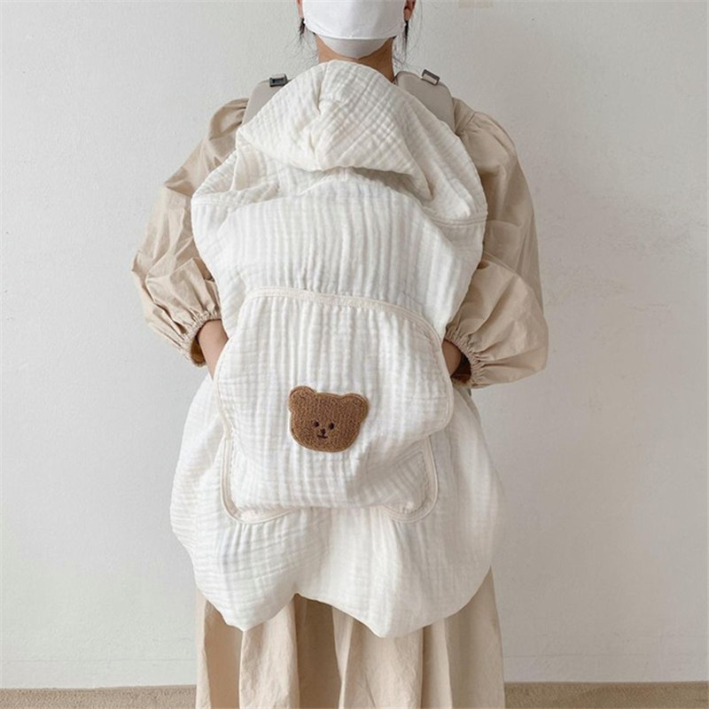 Baby Nursery Items - Muslin Baby Stroller Blanket Newborn Swaddle