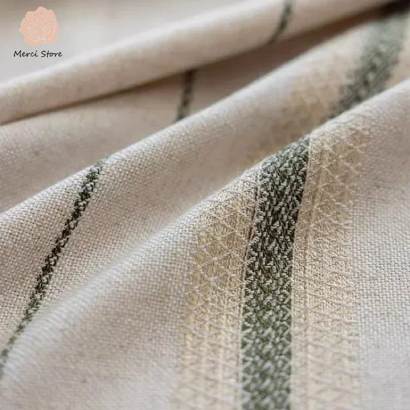 Baby Nursery Curtains - High-end Custom French Cream Wind Linen