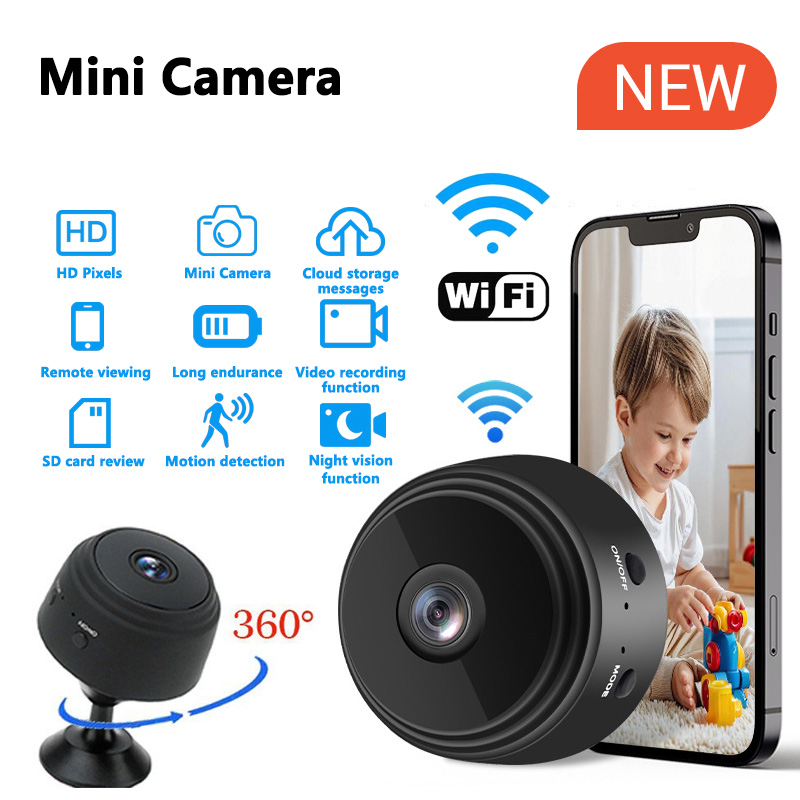 Wearable Baby Monitor - 1080P HD Mini WiFi Camera Baby
