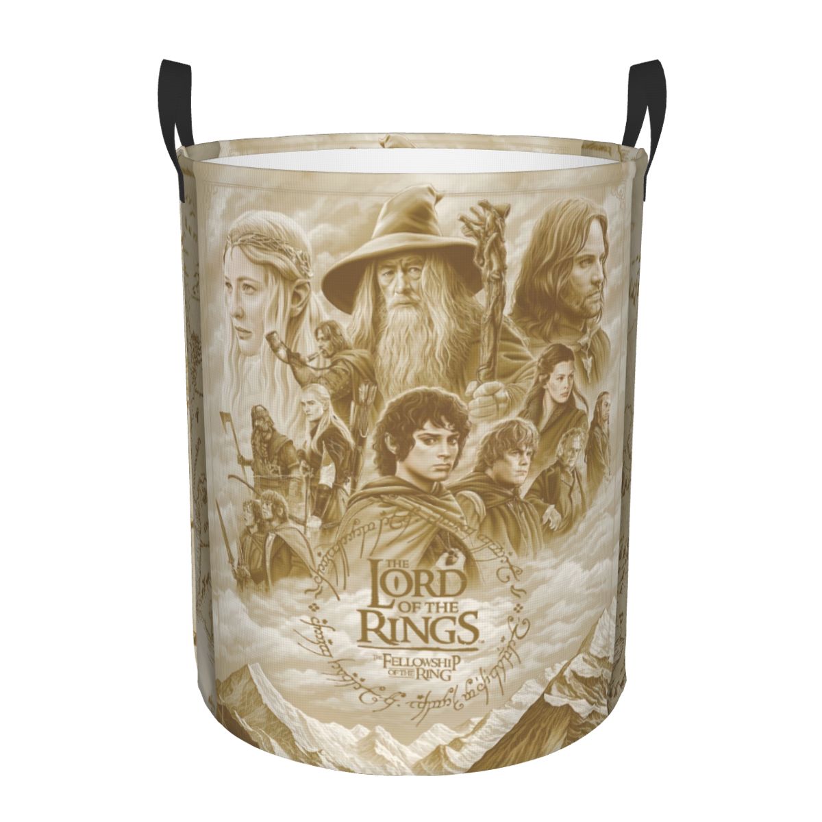 Baby Nursery Laundry Hamper - Custom British The Lord Of The