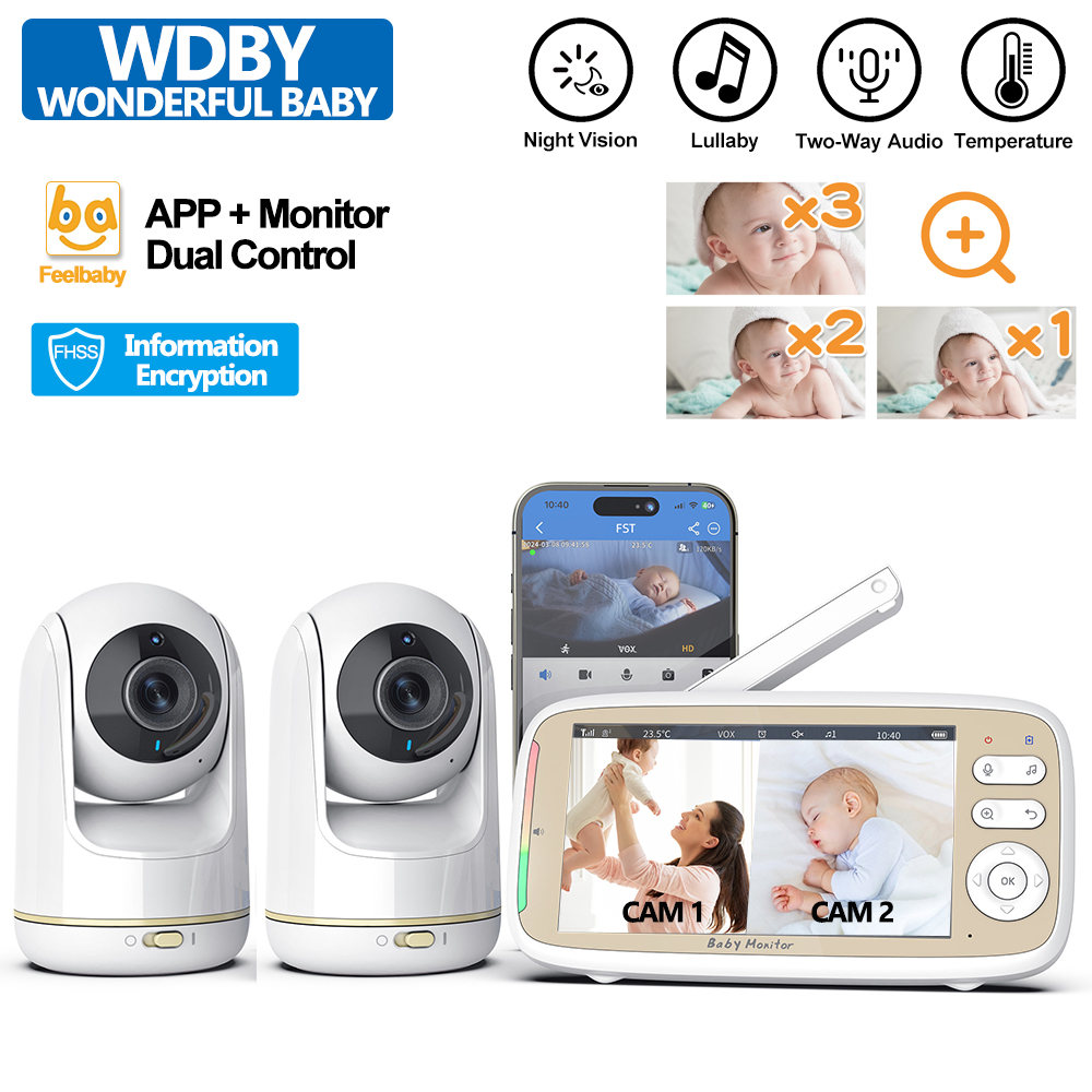 VB803 PRO Baby Monitor with 2p - Wearable Baby Monitor recension och pris