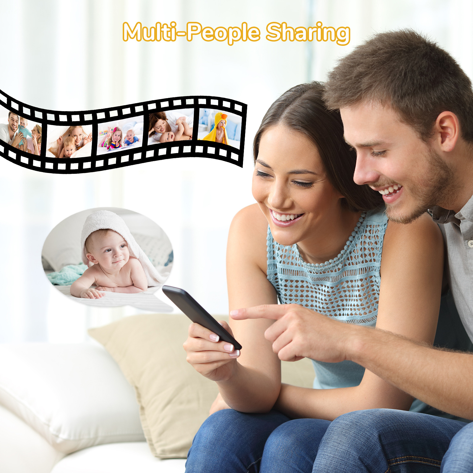 VB803 PRO Baby Monitor with 2p - Wearable Baby Monitor recension och pris
