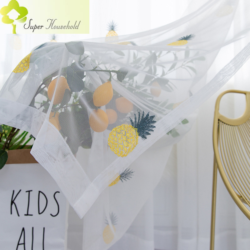 Modern Simple Embroidery child - Baby Nursery Curtains recension och pris