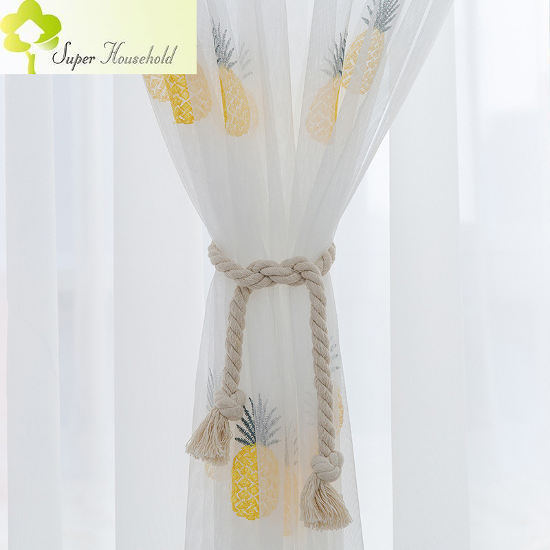 Modern Simple Embroidery child - Baby Nursery Curtains recension och pris