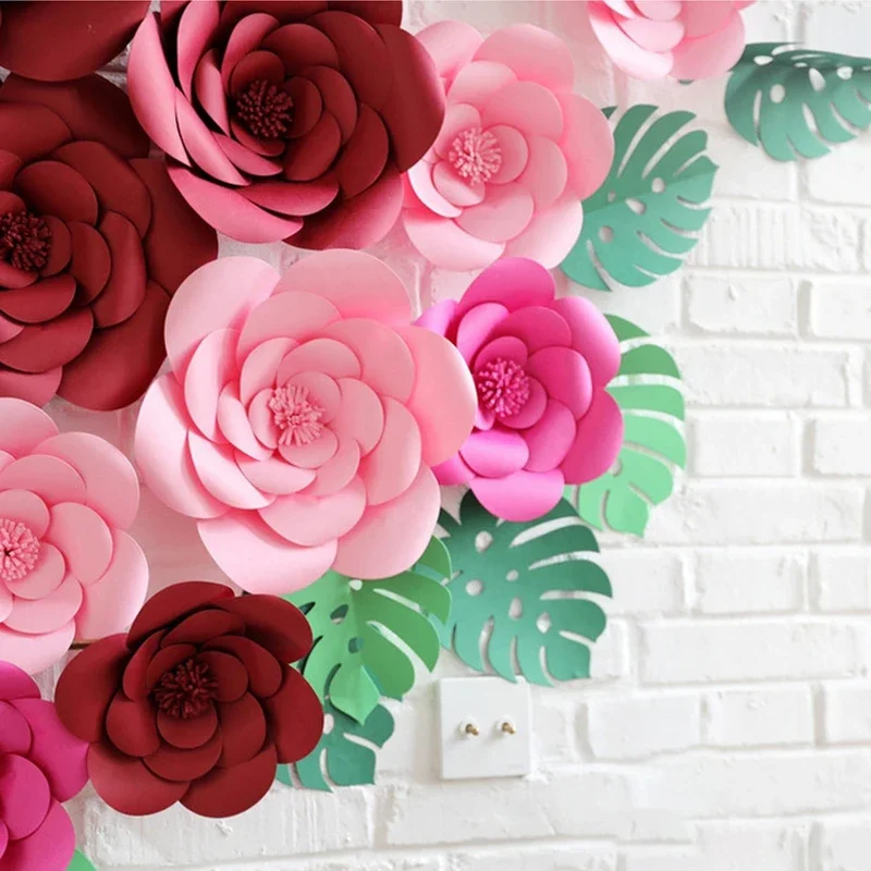 DIY Artificial Large Paper Ros - Baby Nursery Kit recension och pris