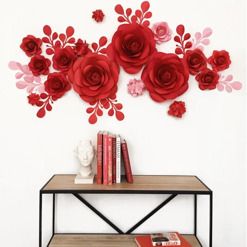 DIY Artificial Large Paper Ros - Baby Nursery Kit recension och pris