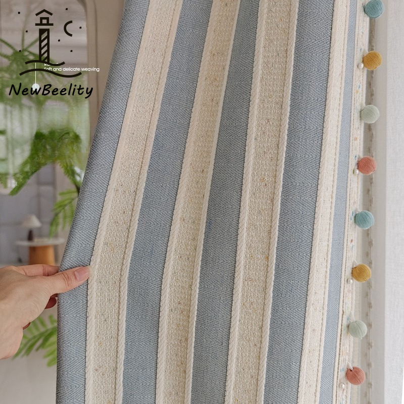 Korean Style Ins Style Boys an - Baby Nursery Curtains recension och pris