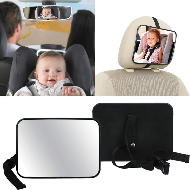 Baby Car Rear Seat View Mirror - Wearable Baby Monitor recension och pris