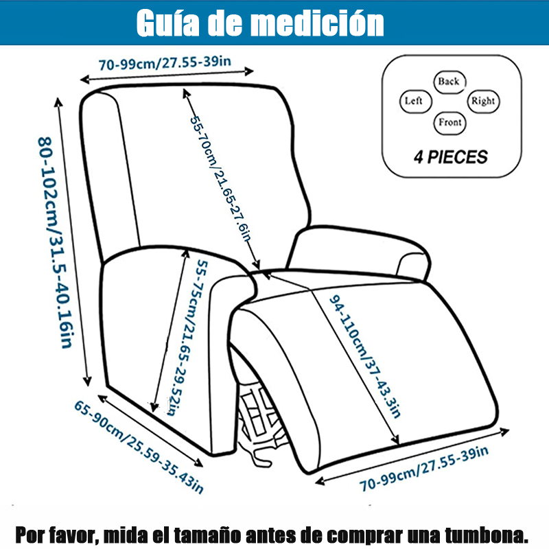Recliner Stretch Couch Cover f - Baby Nursery Chair recension och pris