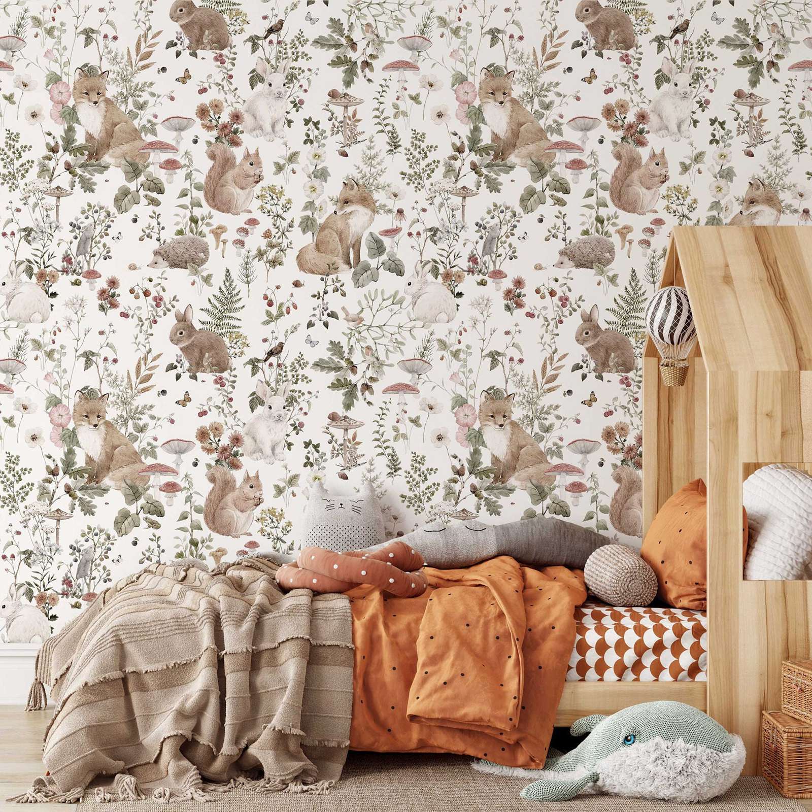Forest Babies MuraL, Boys Nurs - Baby Nursery Vintage recension och pris