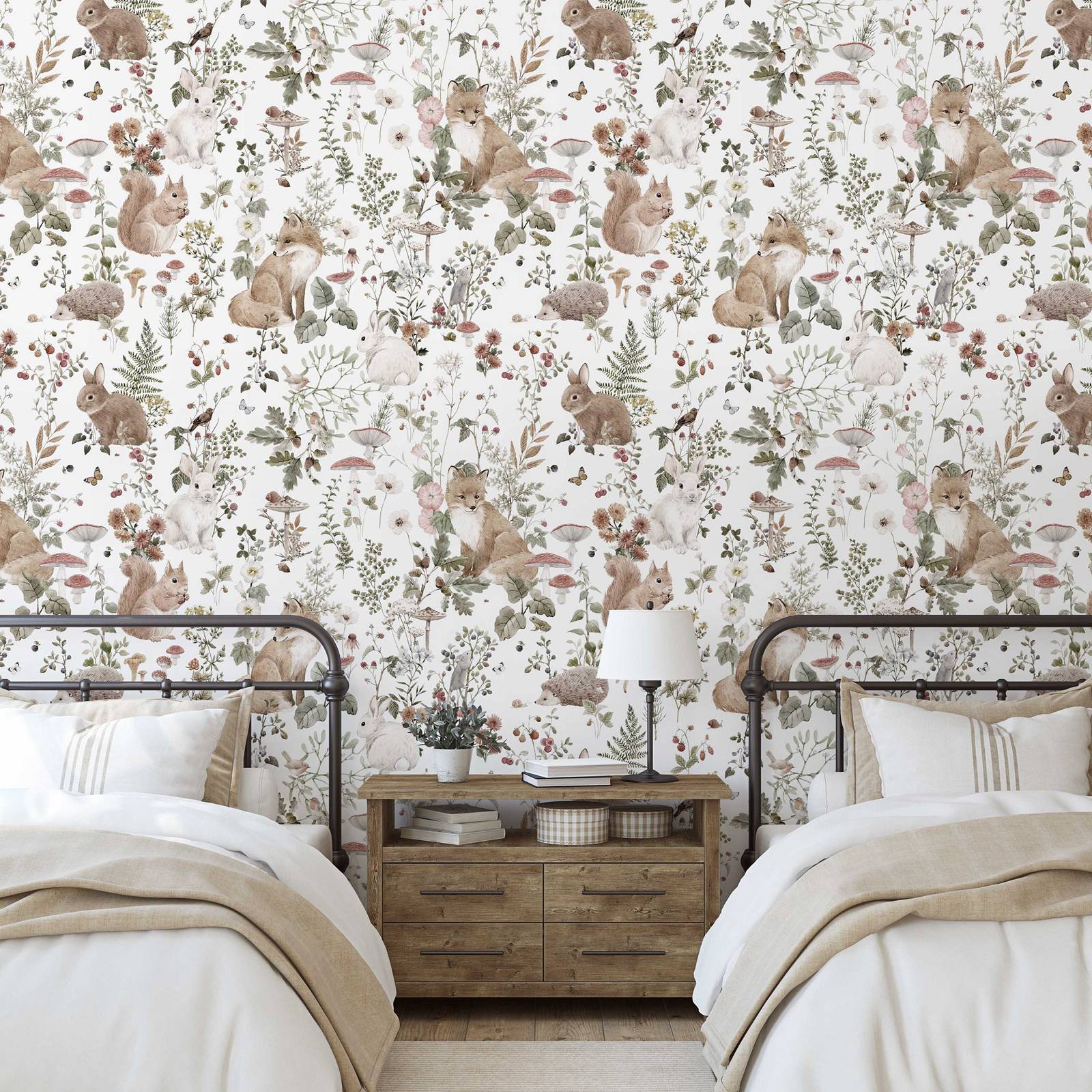 Forest Babies MuraL, Boys Nurs - Baby Nursery Vintage recension och pris