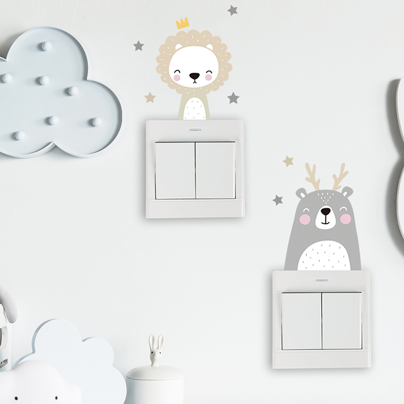 6pcs/set Boho Color Cute Smile - Baby Nursery Kit recension och pris
