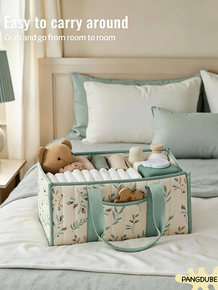 PANGDUBE Diaper Stacker Organi - Baby Nursery Basket recension och pris