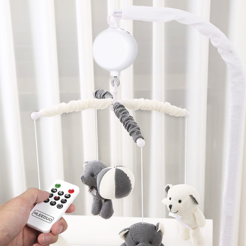 Rotary Baby Crib Bed Toy Music - Crib Mobile Musical recension och pris
