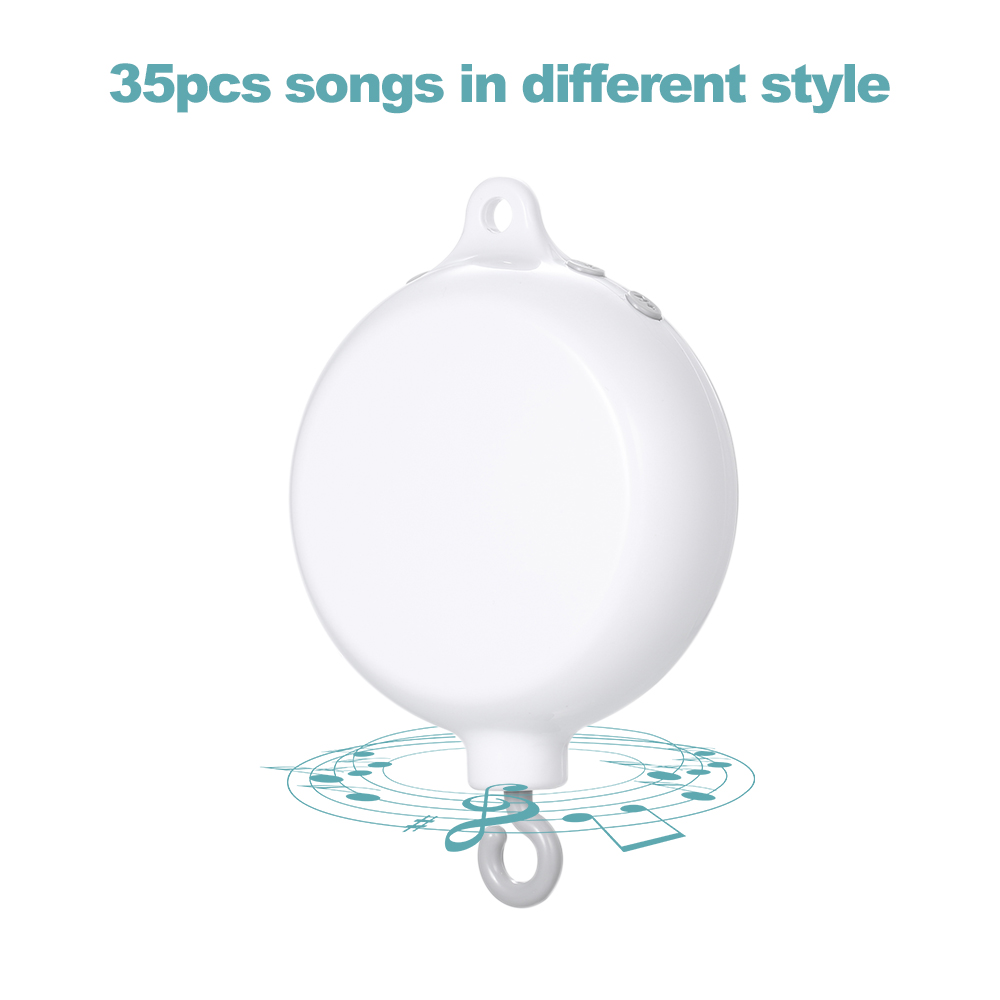 Rotary Baby Crib Bed Toy Music - Crib Mobile Musical recension och pris