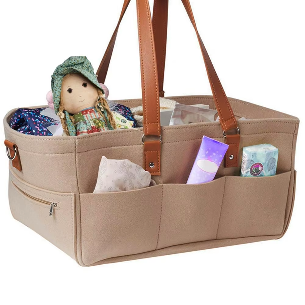 Baby Felt Storage Nursery Orga - Baby Nursery Basket recension och pris