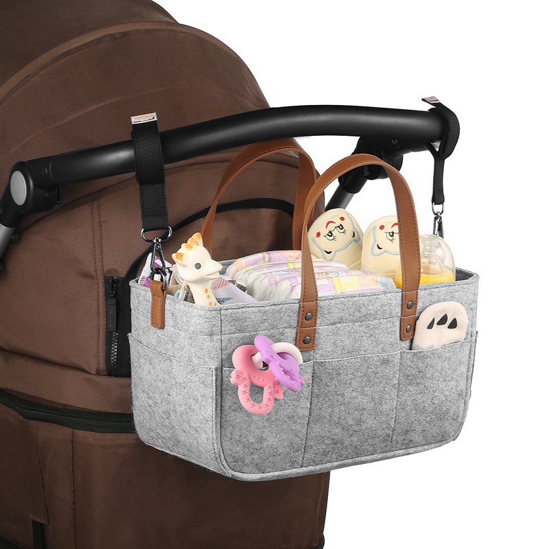 Baby Felt Storage Nursery Orga - Baby Nursery Basket recension och pris