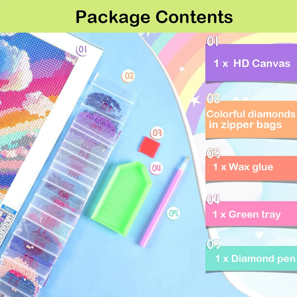 5D Diamond Painting Dinosaur F - Baby Nursery Kit recension och pris