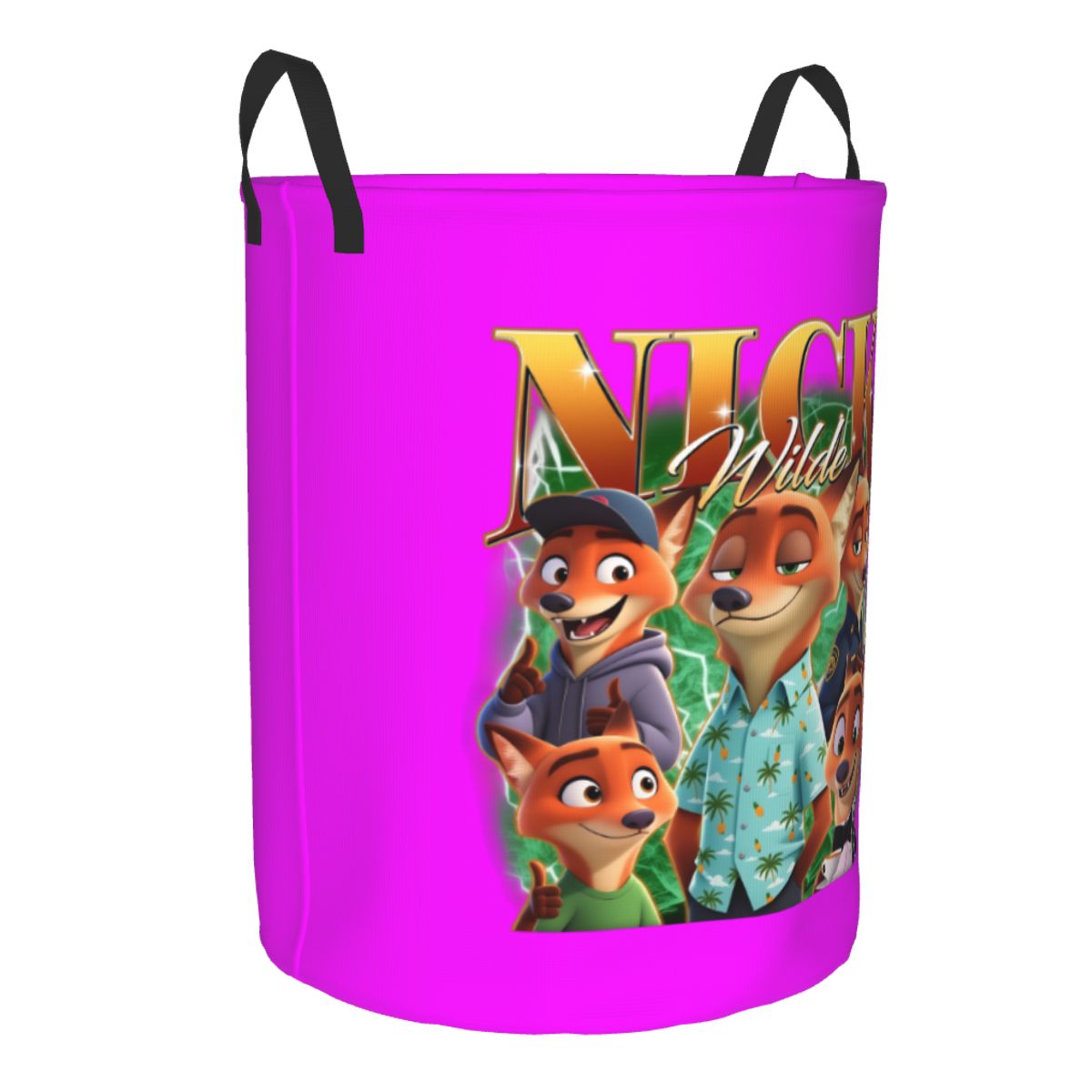 Anime Zootopia Nick Wilde Laun - Baby Nursery Laundry Hamper recension och pris