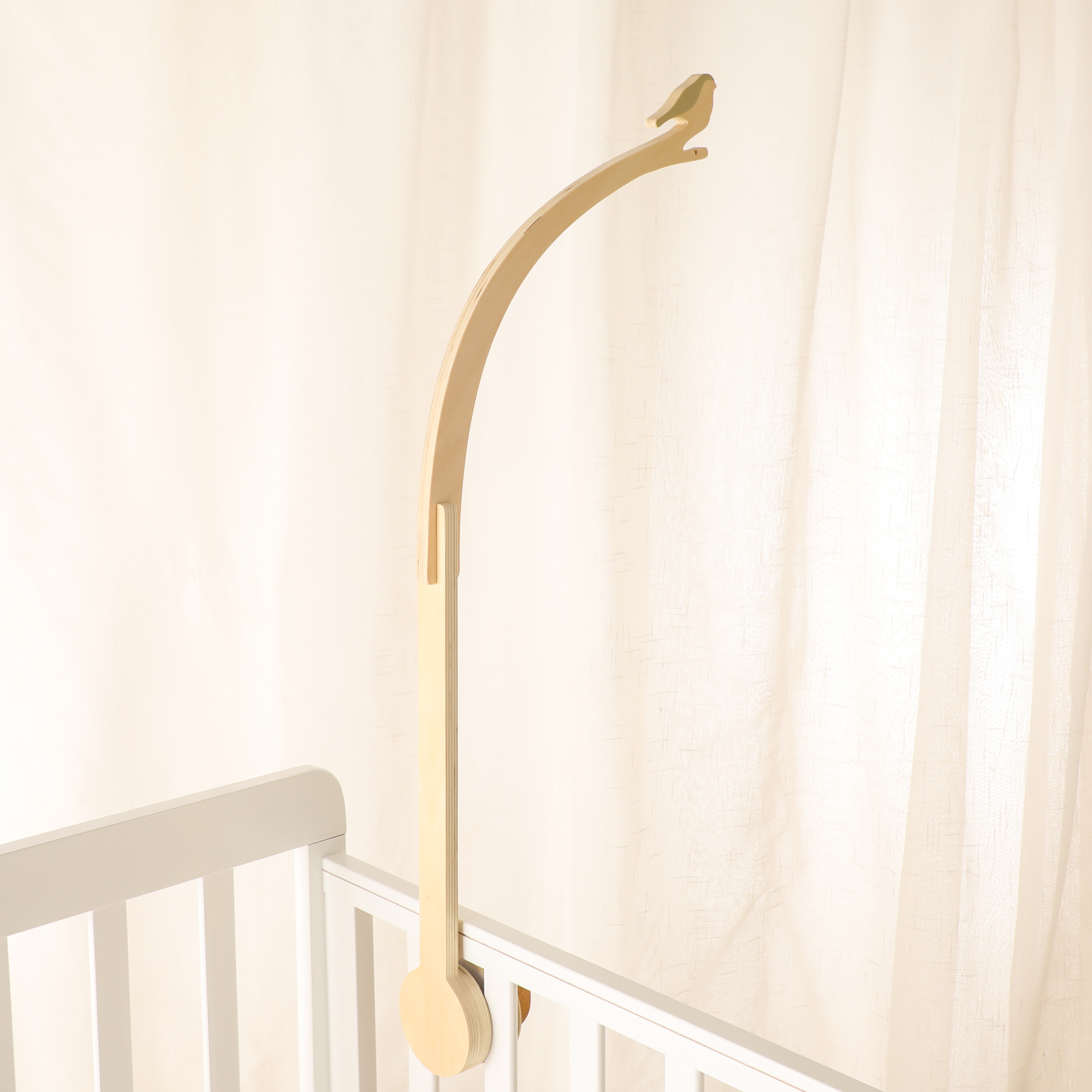 Baby Wooden Little Birdie Bed  - Crib Mobile Musical recension och pris