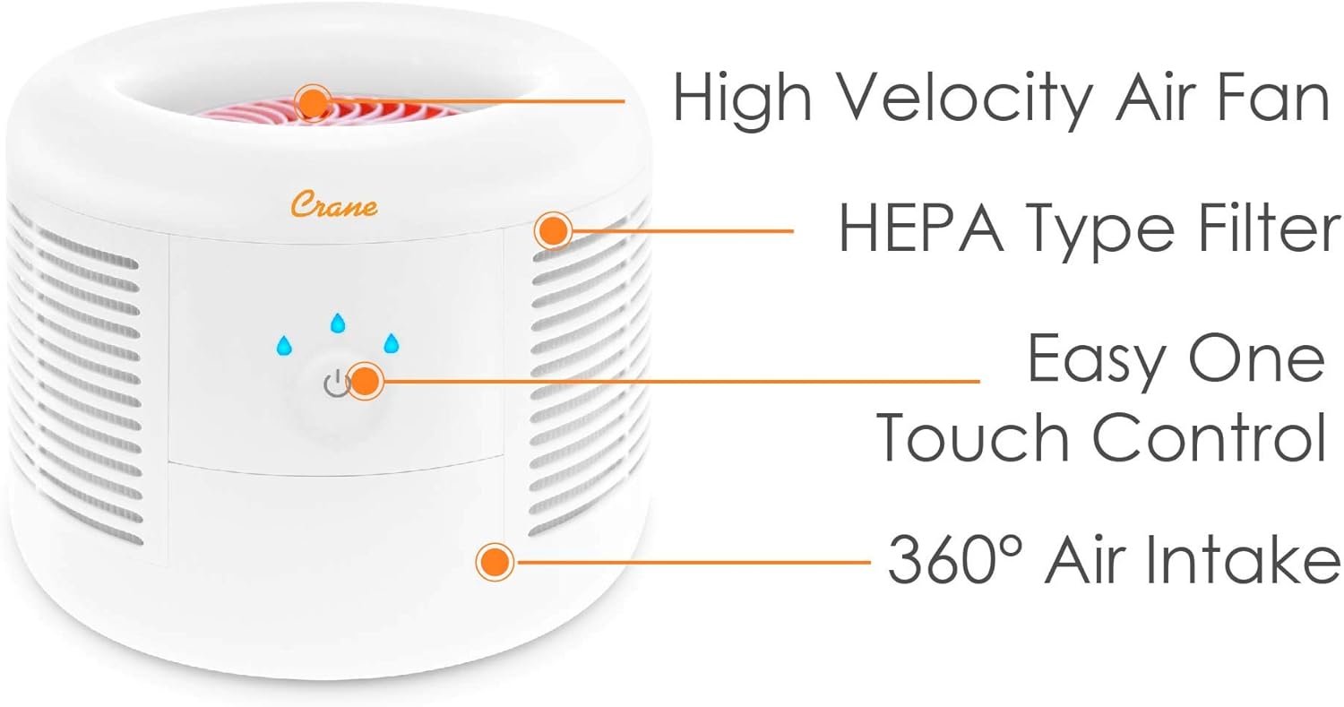 HEPA Air Purifier for Home, Qu - Baby Nursery Air Purifier recension och pris