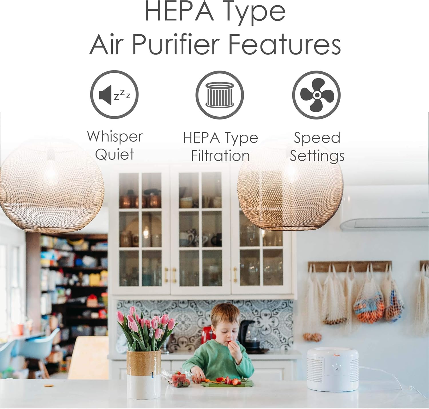 HEPA Air Purifier for Home, Qu - Baby Nursery Air Purifier recension och pris