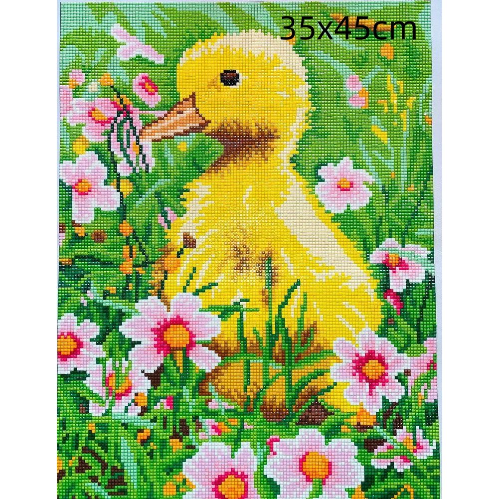Yellow Duckling Diamond Art Ki - Baby Nursery Kit recension och pris