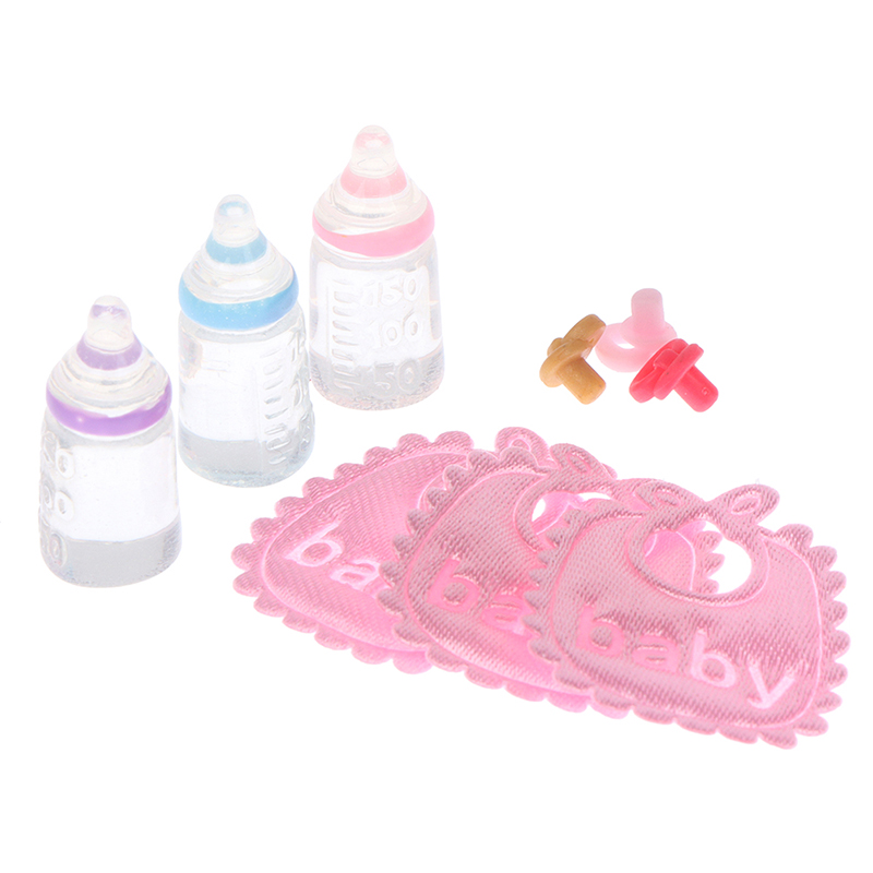 3PCS 1:12 Dolls House Miniatur - Baby Nursery Kit recension och pris