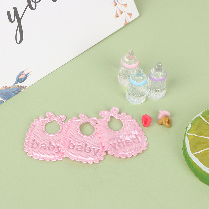 3PCS 1:12 Dolls House Miniatur - Baby Nursery Kit recension och pris