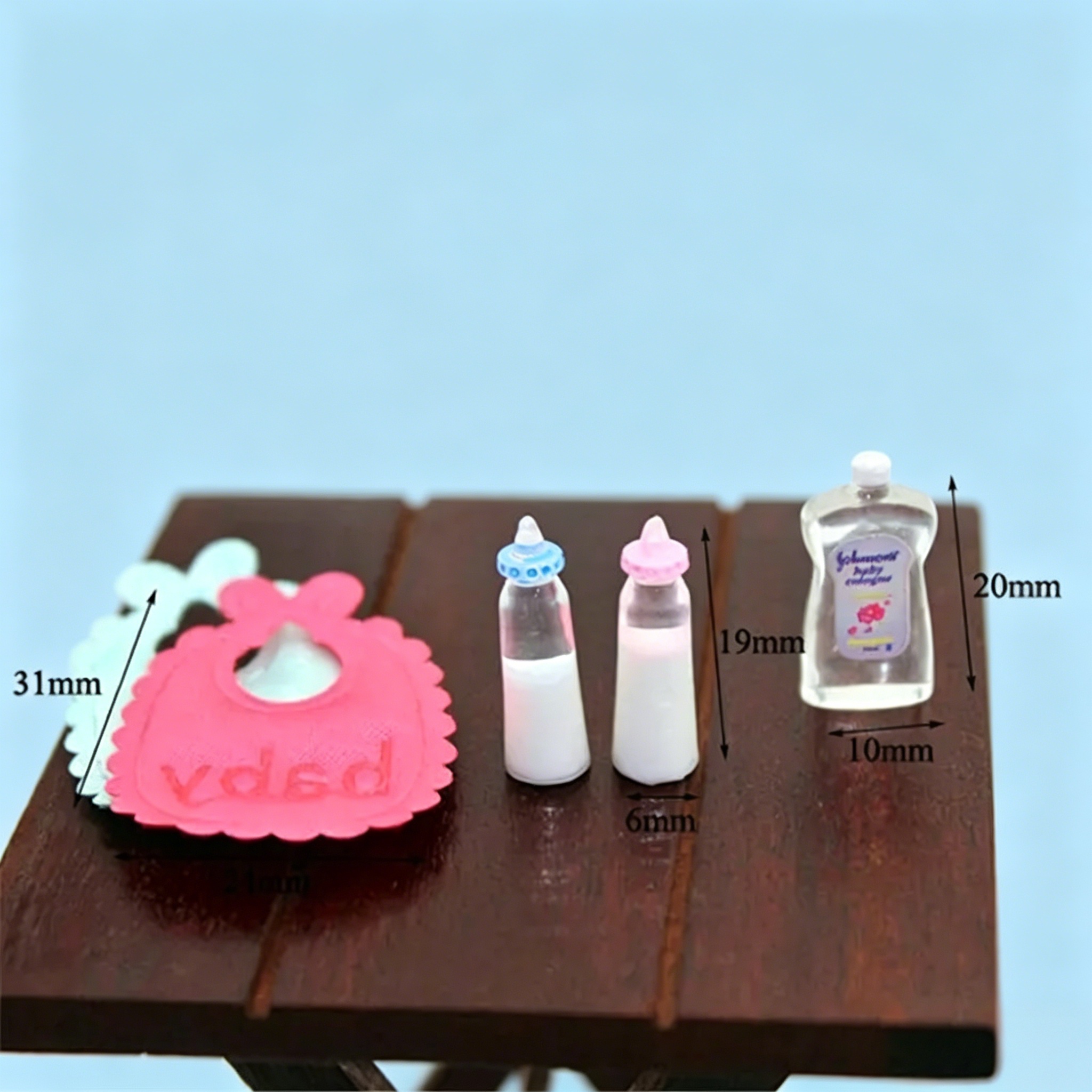 1:12 Scale Dollhouse Mini Baby - Baby Nursery Kit recension och pris
