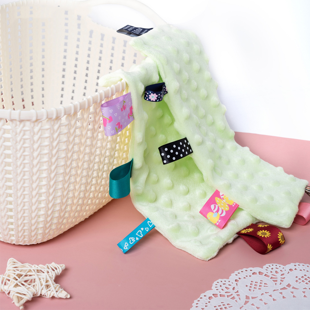 Baby Peas Label Soothing Towel - Baby Nursery Items recension och pris