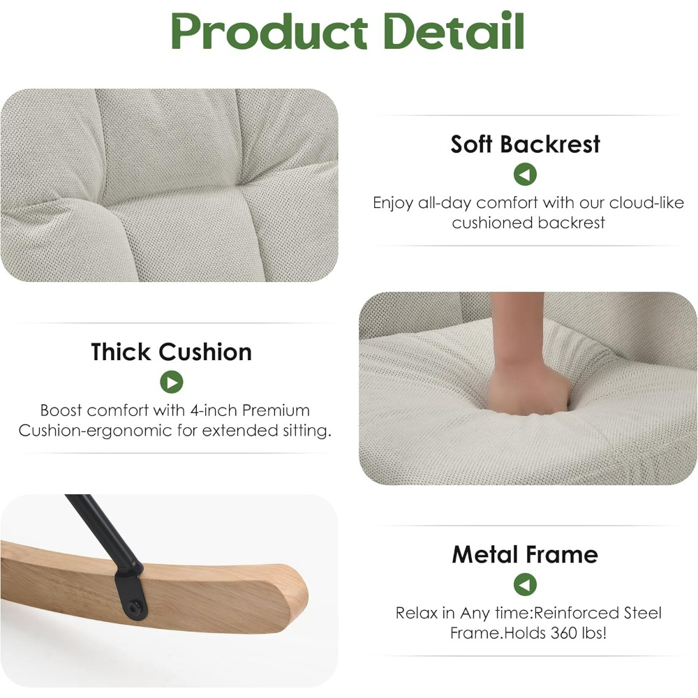 Rocking Chair Nursery, Teddy B - Baby Nursery Chair recension och pris
