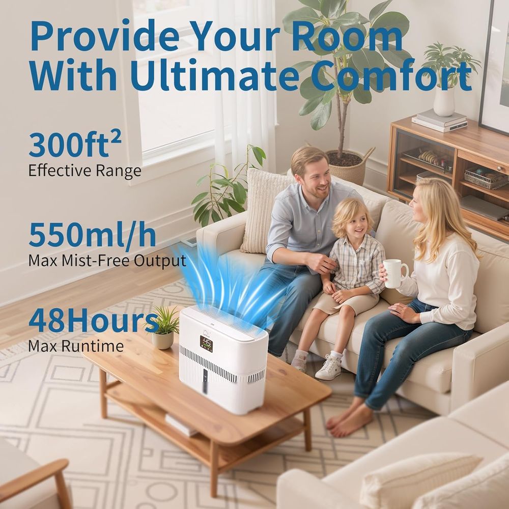 Indoor Air Purifier for Bedroo - Baby Nursery Air Purifier recension och pris