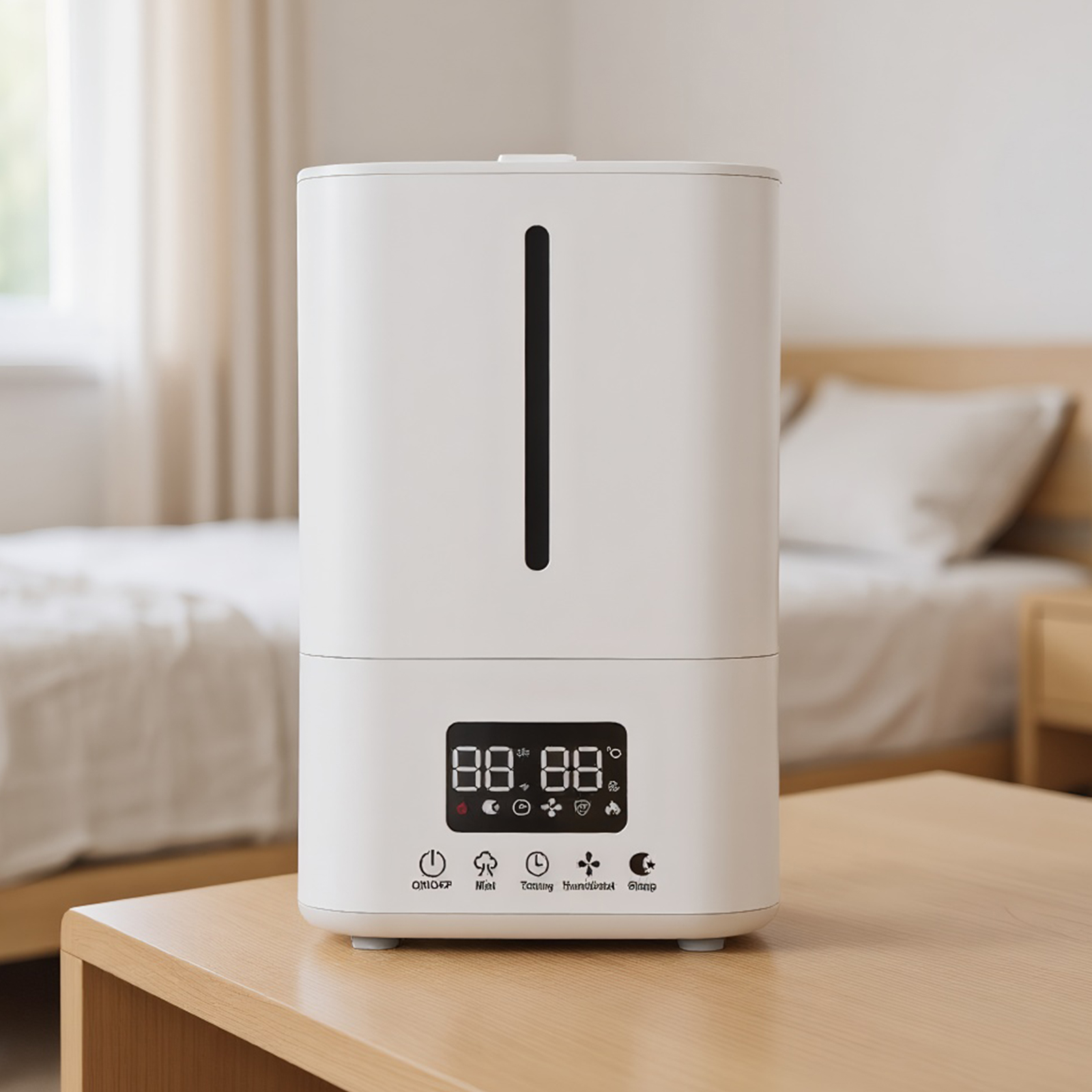 5L Cool Mist Humidifier W/ Air - Baby Nursery Air Purifier recension och pris