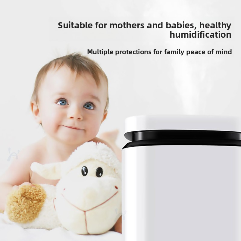 Home humidifier, quiet for bed - Baby Nursery Air Purifier recension och pris