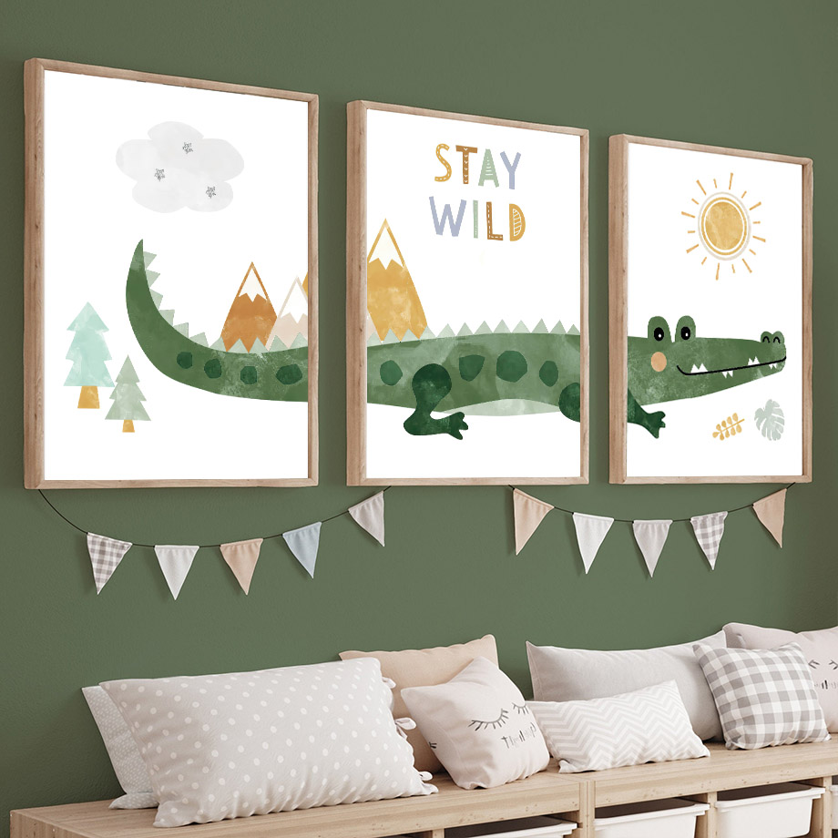Crocodile Balloon Lion Elephan - Baby Nursery Items recension och pris