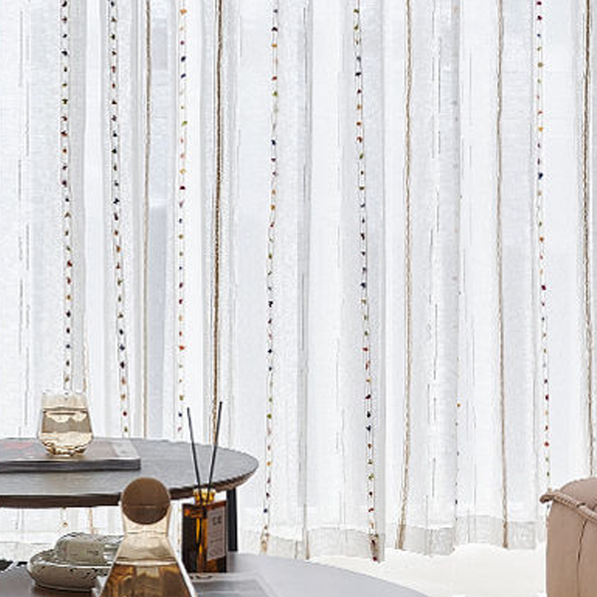 Candy Gauze Curtain Children's - Baby Nursery Curtains recension och pris