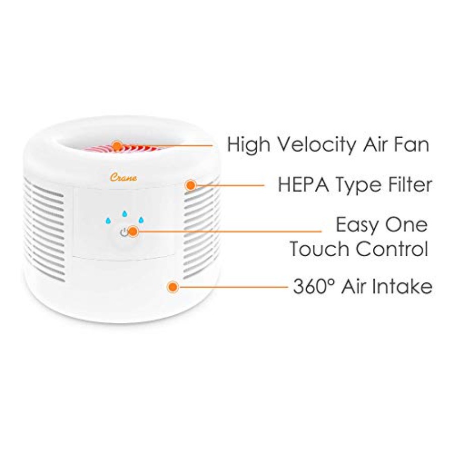 Home air purifier with HEPA fi - Baby Nursery Air Purifier recension och pris