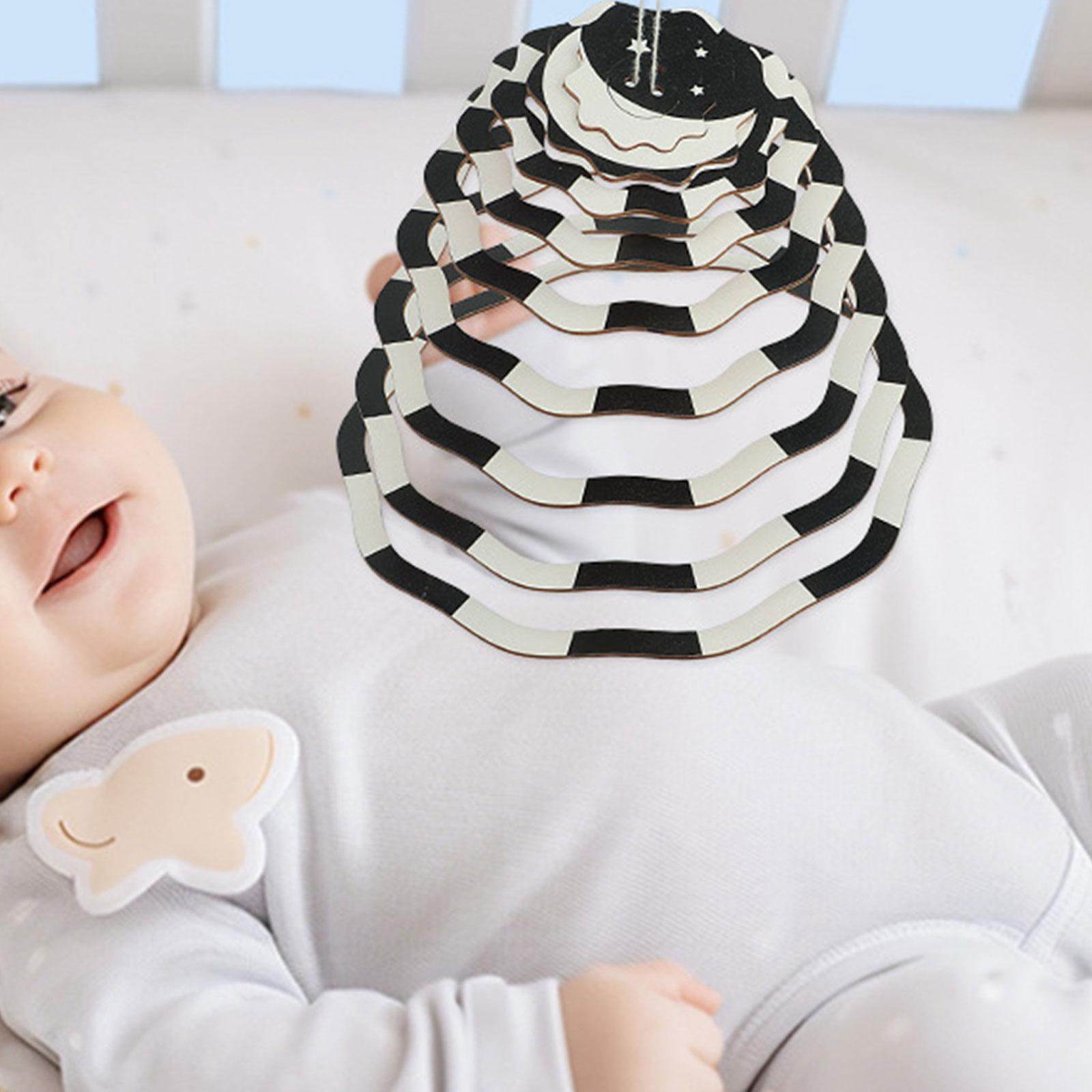 Crib Mobile Sensory Toy ,Black - Baby Nursery Items recension och pris