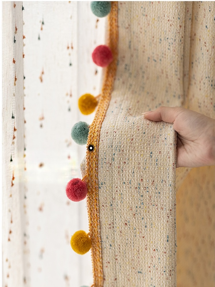 Colorful Lace Bean Curtains Bo - Baby Nursery Curtains recension och pris
