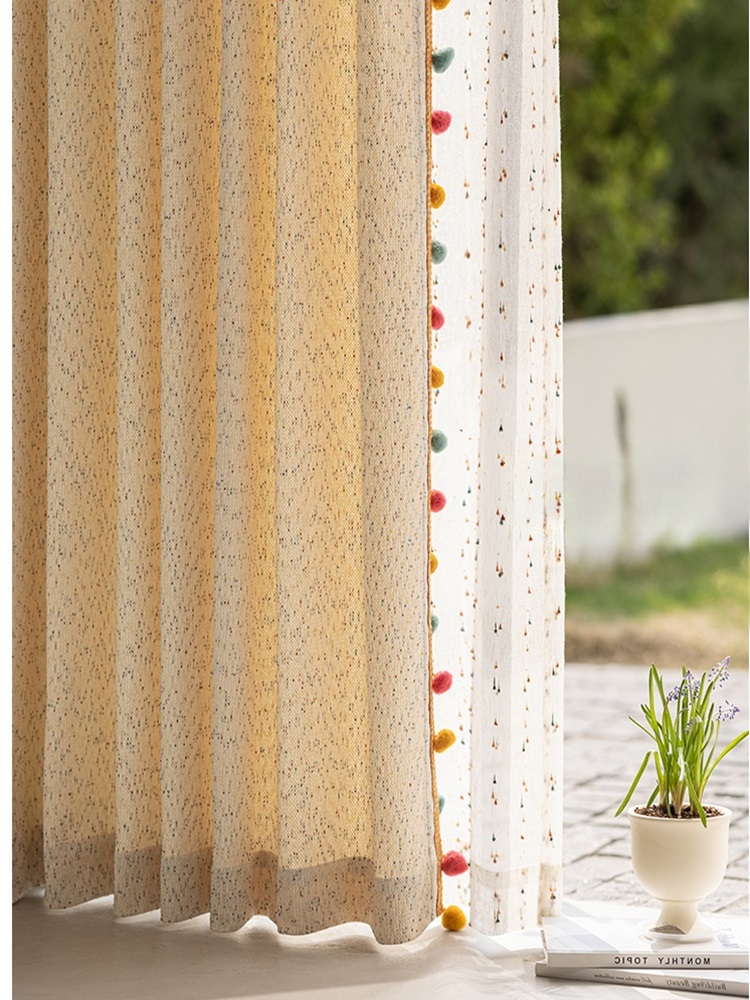 Colorful Lace Bean Curtains Bo - Baby Nursery Curtains recension och pris