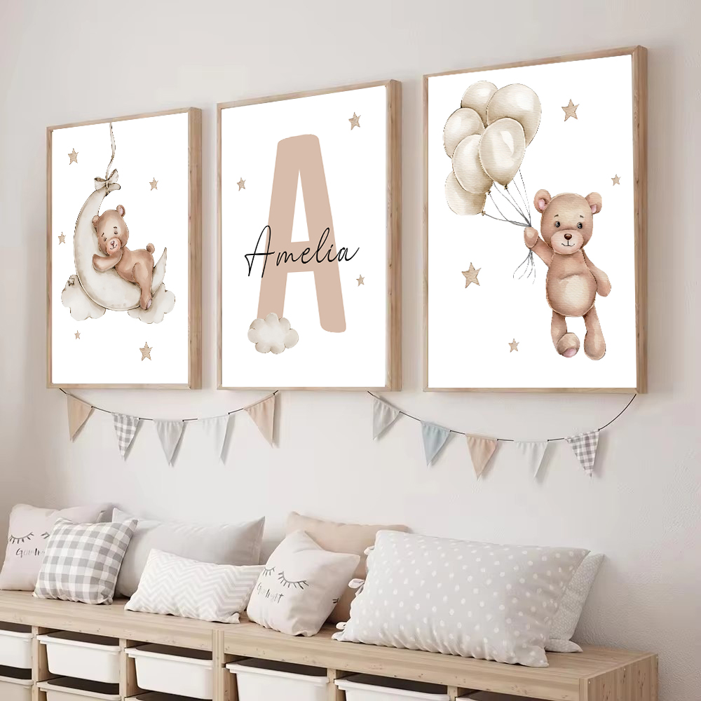 3pcs/set Customized Baby Perso - Baby Nursery Kit recension och pris