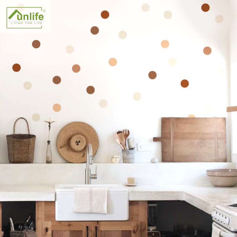 Creative Boho Polka Dot Wall S - Baby Nursery Vintage recension och pris