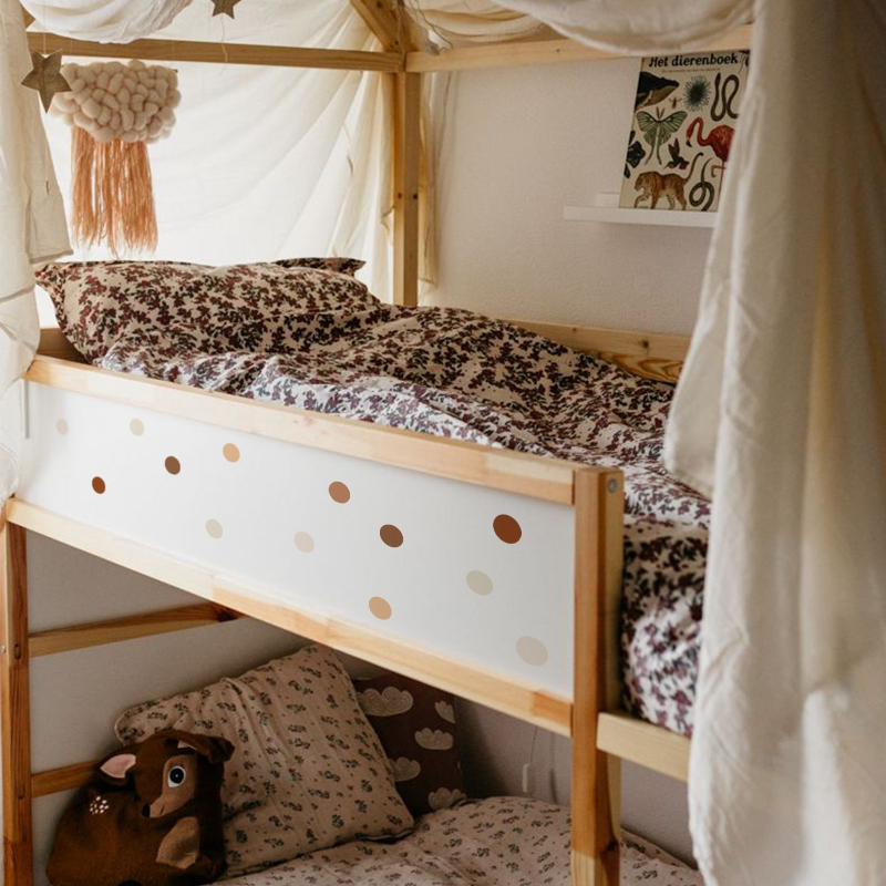Creative Boho Polka Dot Wall S - Baby Nursery Vintage recension och pris