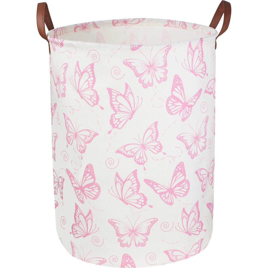 Pink Laundry Basket,Waterproof - Baby Nursery Laundry Hamper recension och pris