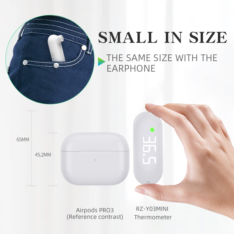 Rechargeable Forehead Thermome - Wearable Baby Monitor recension och pris
